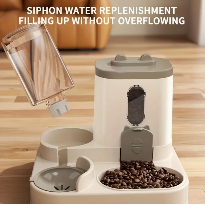 Automatic 24/7 Pet Feeder - Your Pet’s Personal Chef & Bartender.