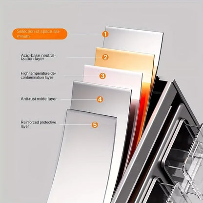 Organised Spice Wall Rack