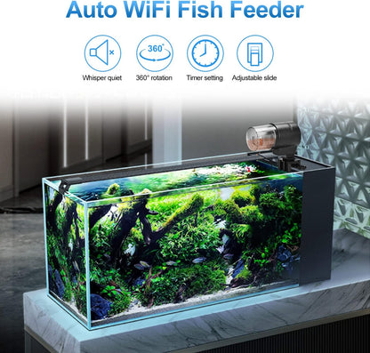 Automatic Fish Feeder 100ml Dispenser