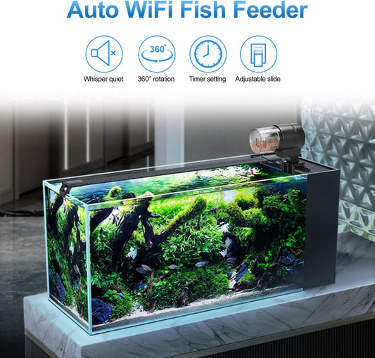 Automatic Fish Feeder 100ml Dispenser