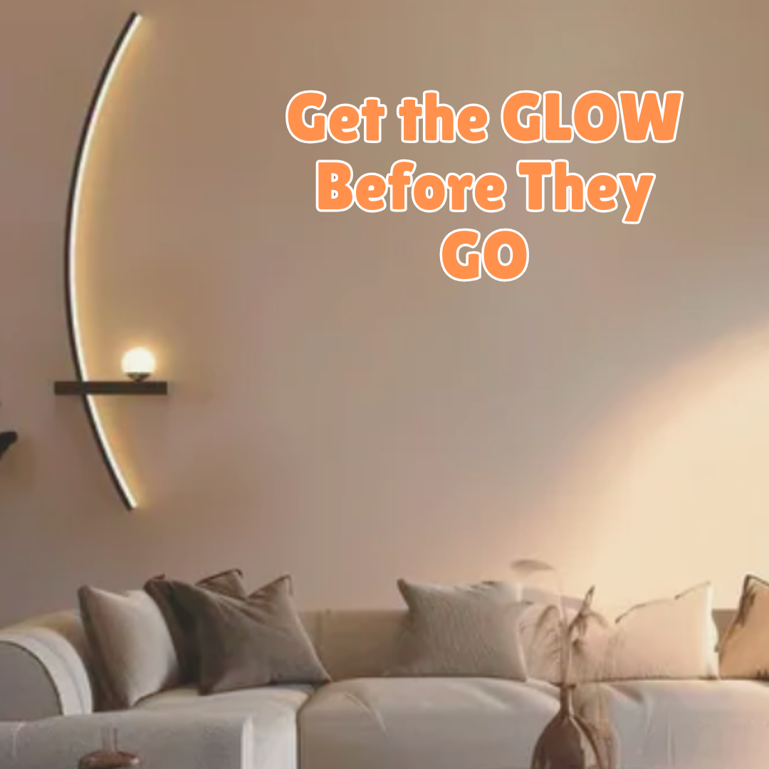 Elegant Arc Wall Light