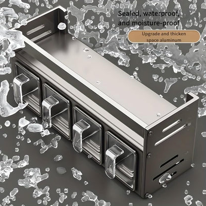 Organised Spice Wall Rack