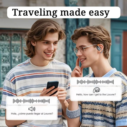 3-in-1 AI Translator Earbuds