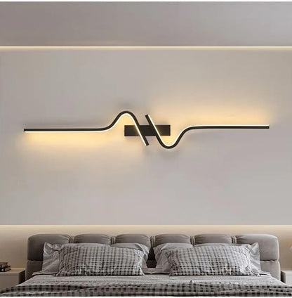 Luminous Curved Wall Light